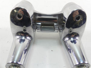 2015 Harley FLD Dyna Switchback Handlebar Chrome Riser Holder Set 55900005 | Mototech271
