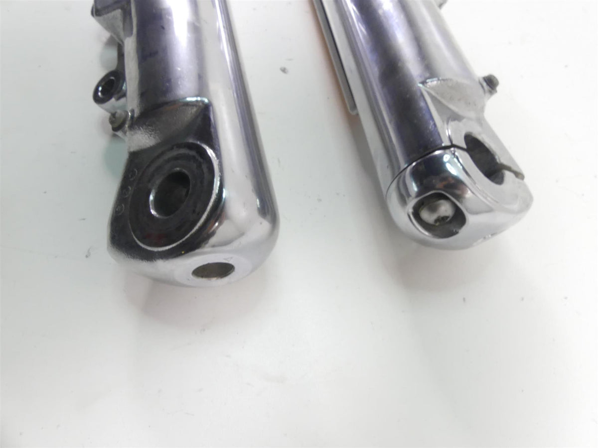 2004 Harley Softail FXSTD SE CVO Deuce Front Chrome Forks Leg Set 41mm 47652-04 {{ shop.shopifyCountryName }} - Mototech271