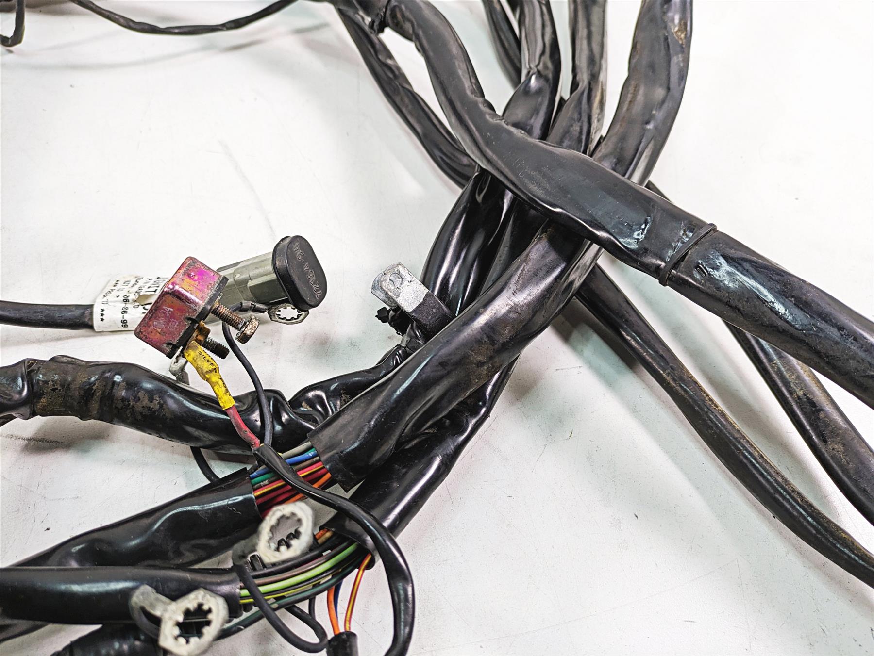1999 Harley Touring FLHTC Electra Glide Main Wiring Harness -For Parts 70985-99 {{ shop.shopifyCountryName }} - Mototech271