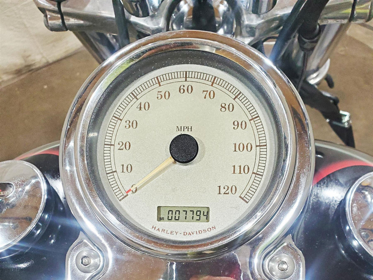 2007 Harley FXDWG Dyna Wide Glide Speedometer Gauge Instrument - 7k 67096-04B {{ shop.shopifyCountryName }} - Mototech271