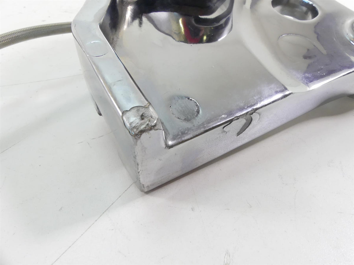 1997 Harley Dyna FXDS Super Glide Conv Rear Chrome Brake Caliper + Line 44050-87 {{ shop.shopifyCountryName }} - Mototech271