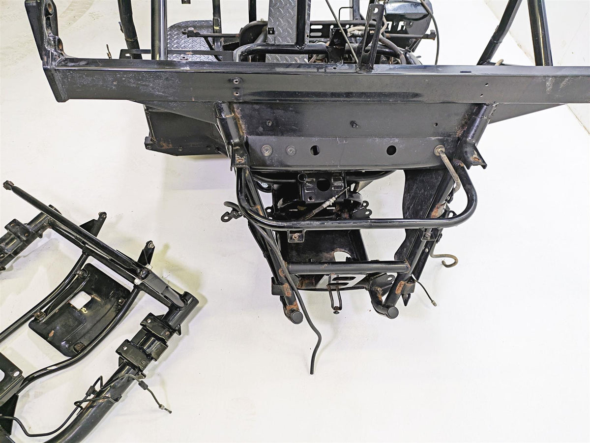 2010 Kawasaki 610 4x4 Mule Straight Main Frame Chassis & Foot Pedals With Clean Texas Title {{ shop.shopifyCountryName }} - Mototech271