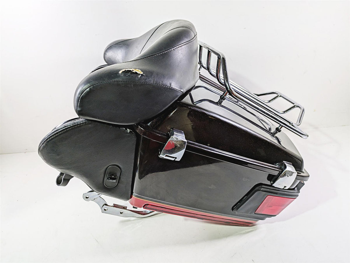 2010 Harley Touring FLHTK Electra Glide Rear Trunk Backrest + Mount Set 53128-09 {{ shop.shopifyCountryName }} - Mototech271