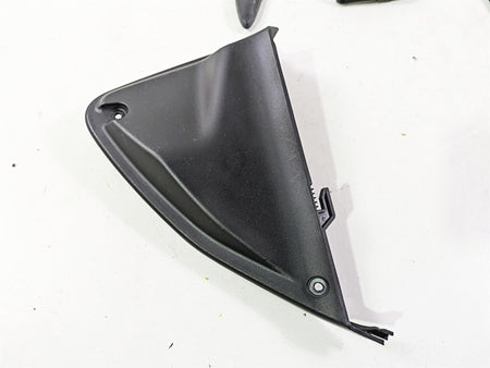 2013 Ducati Hyperstrada 821 Black Molded Infill Ignition Cover Fairing Set {{ shop.shopifyCountryName }} - Mototech271