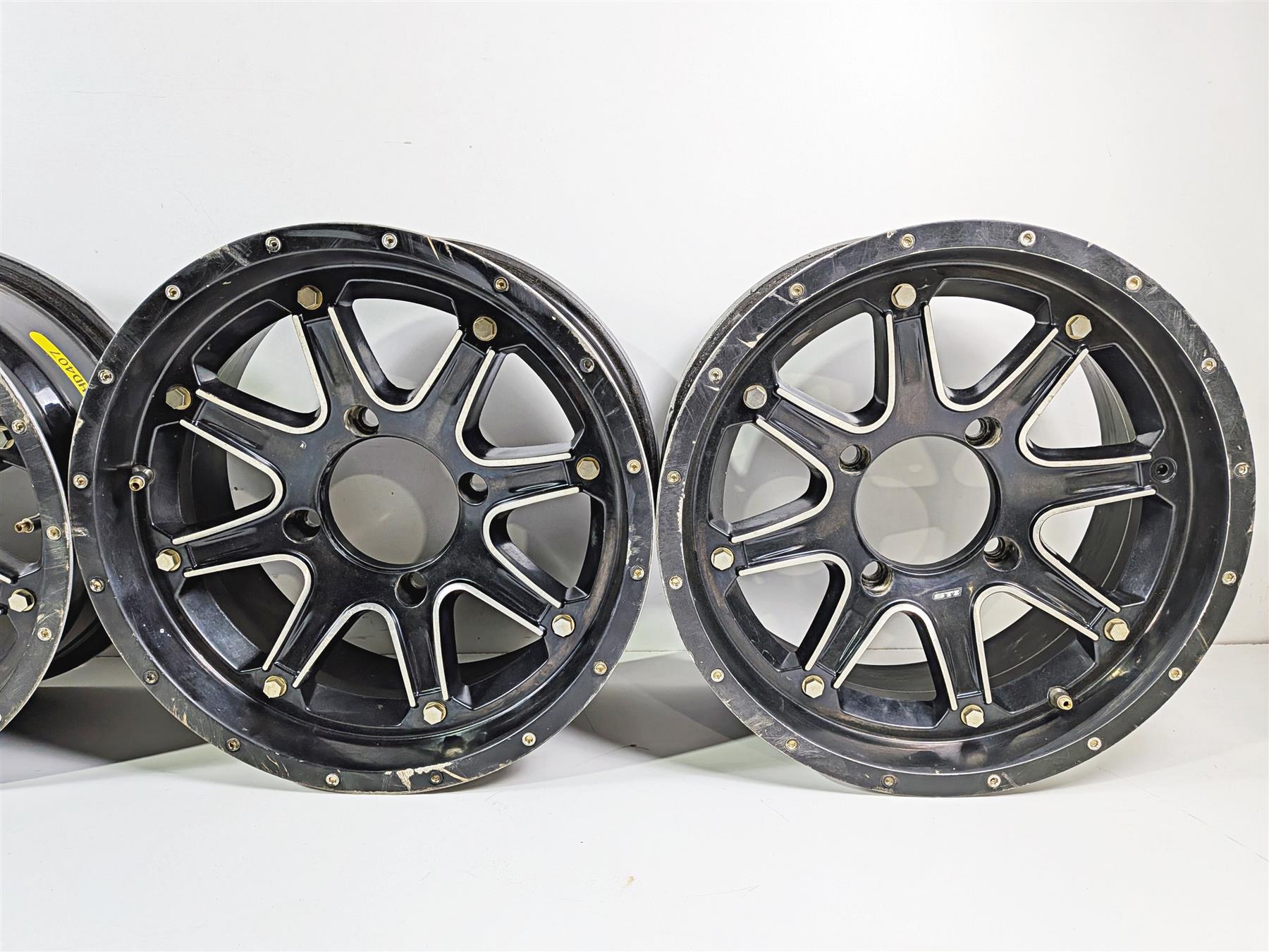2020 Honda Talon SXS1000 S2R 1000R STI HD4 Wheel Rim Set 15x7 4/137 15HD403 {{ shop.shopifyCountryName }} - Mototech271