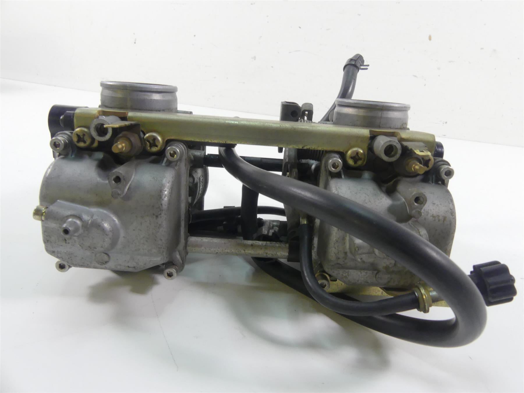 2002 Triumph Bonneville America CVK Keihin Carburetor Carb Set T1242700 T1245050 {{ shop.shopifyCountryName }} - Mototech271