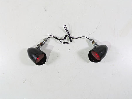 2008 Harley FLSTSB Cross Bones Rear Bullet Turn Signal Set - Read 69934-08 {{ shop.shopifyCountryName }} - Mototech271