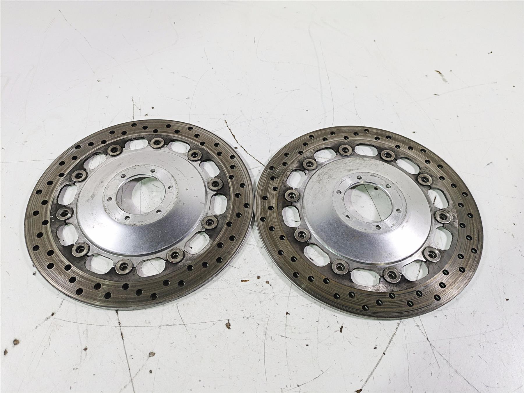 2002 Honda GL1500 CD Valkyrie Deluxe Front Brake Rotor Disc Set 45220-MZ0-003 | Mototech271
