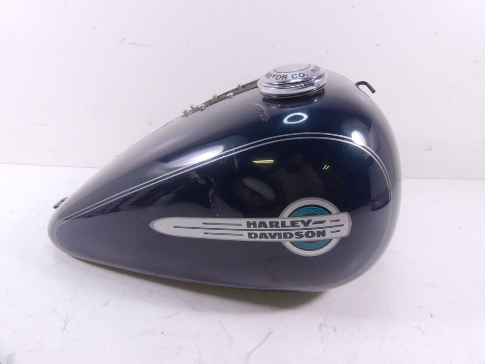 2002 Harley FLSTCI Softail Heritage Fuel Gas Petrol Tank Reservoir -Dent 61625-0 {{ shop.shopifyCountryName }} - Mototech271
