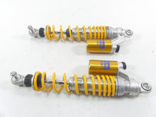 Load image into Gallery viewer, 2017 Triumph Thruxton 1200R Rear Ohlins Suspension Shock Damper 15.5&quot; Set T2050392
