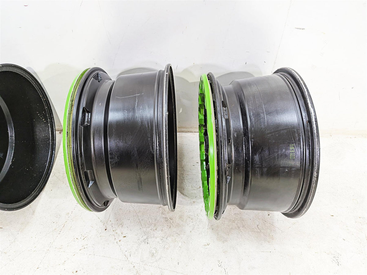 Kawasaki Teryx KRF KRX 1000 Wheel Rim Green Beadlock Set 15x8 49058-0729-397 {{ shop.shopifyCountryName }} - Mototech271