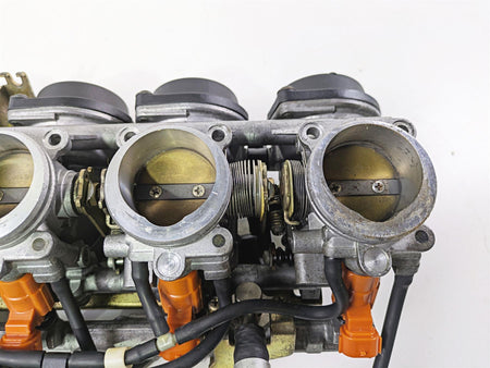 2002 Yamaha YZFR1 R1 Mikuni Throttle Body Diaphragm Fuel Injectors 5PW-13750-00 {{ shop.shopifyCountryName }} - Mototech271