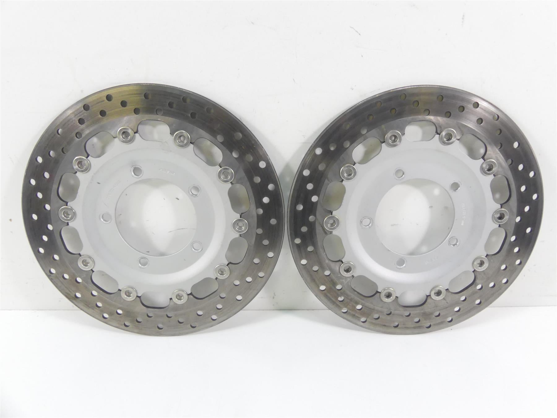 2013 Triumph Rocket 3 Touring Front Sunstar Brake Disc Rotor Set 320mm T2022501 {{ shop.shopifyCountryName }} - Mototech271
