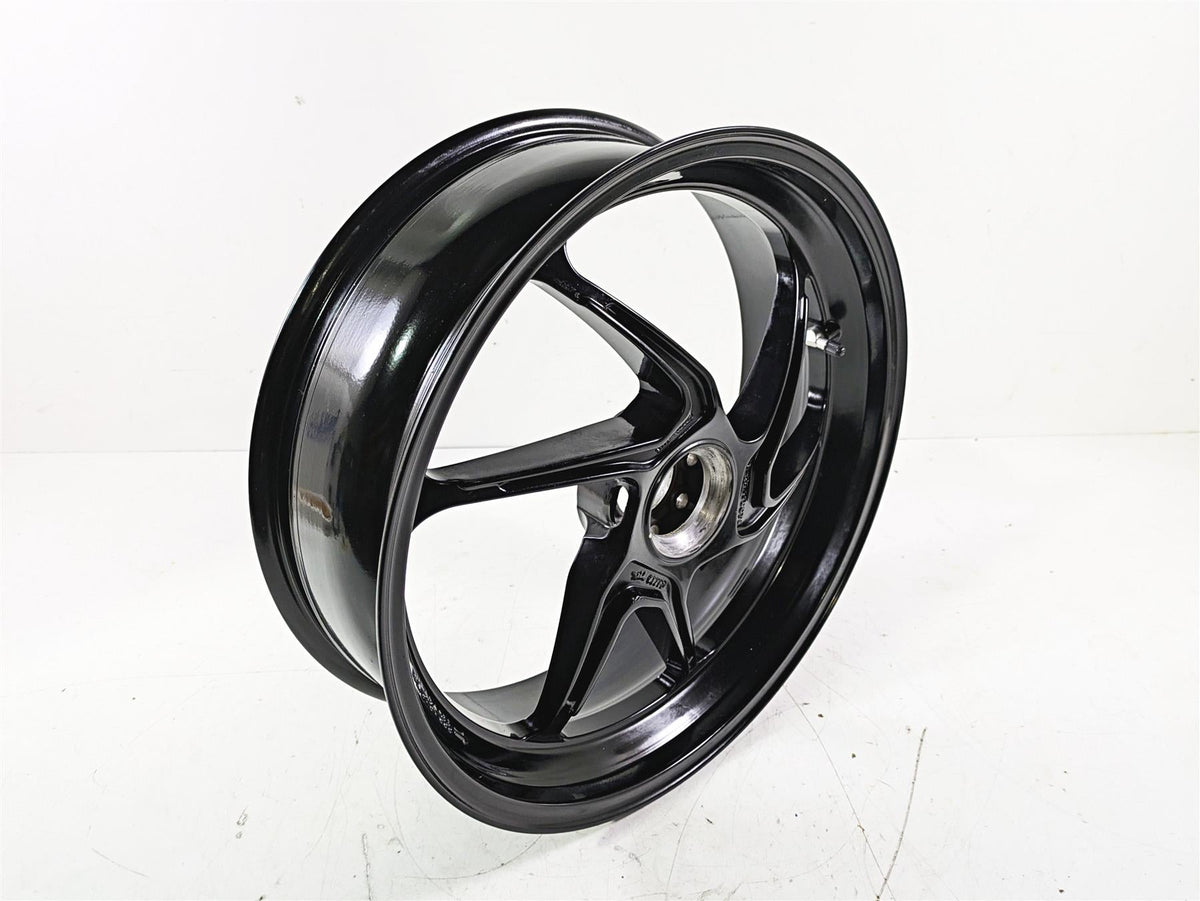 2022 MV Agusta F3 800 Rosso Straight Black Rear Wheel Rim 17x5.5 80A0C3289 {{ shop.shopifyCountryName }} - Mototech271