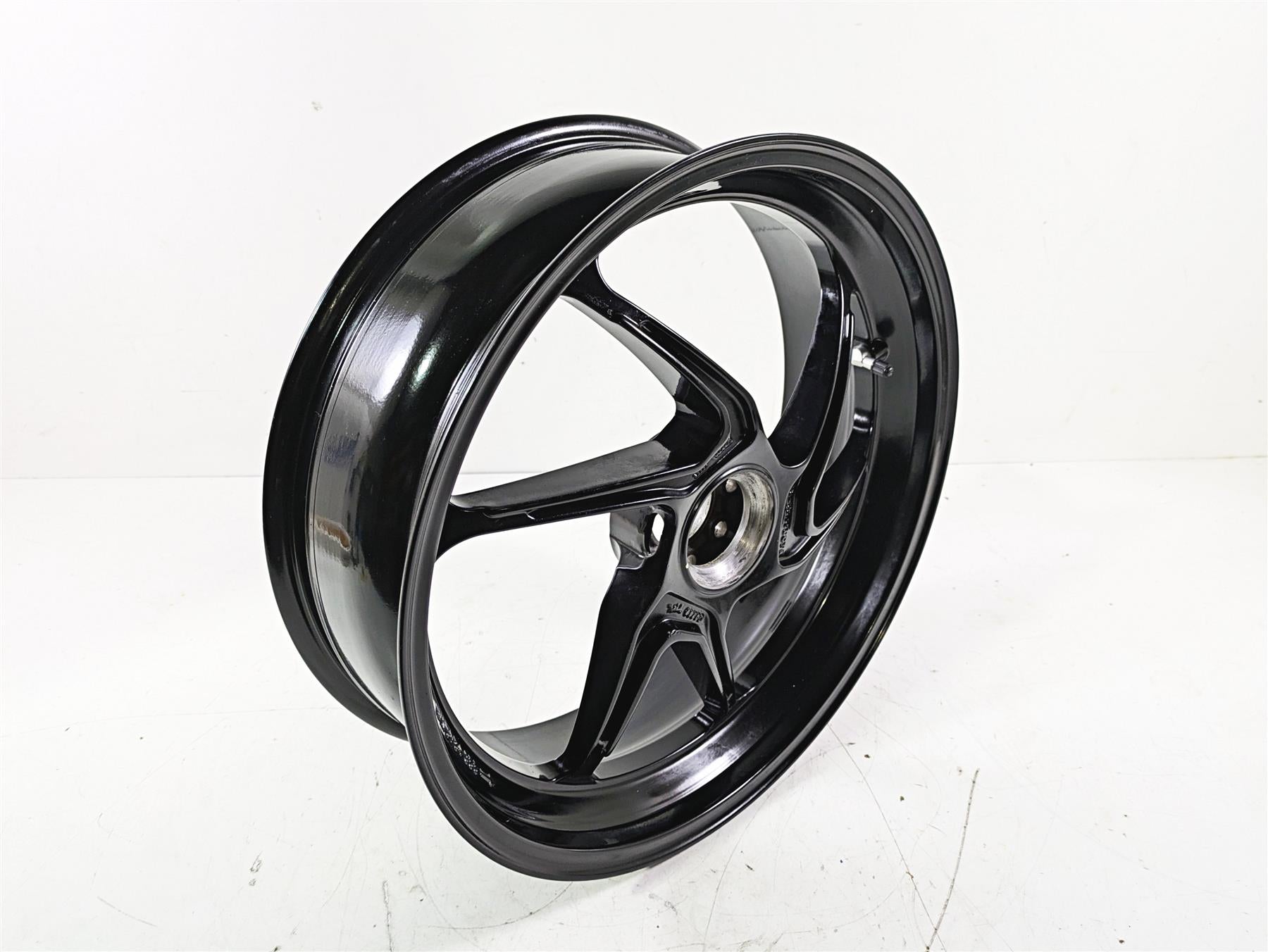 2022 MV Agusta F3 800 Rosso Straight Black Rear Wheel Rim 17x5.5 80A0C3289 {{ shop.shopifyCountryName }} - Mototech271