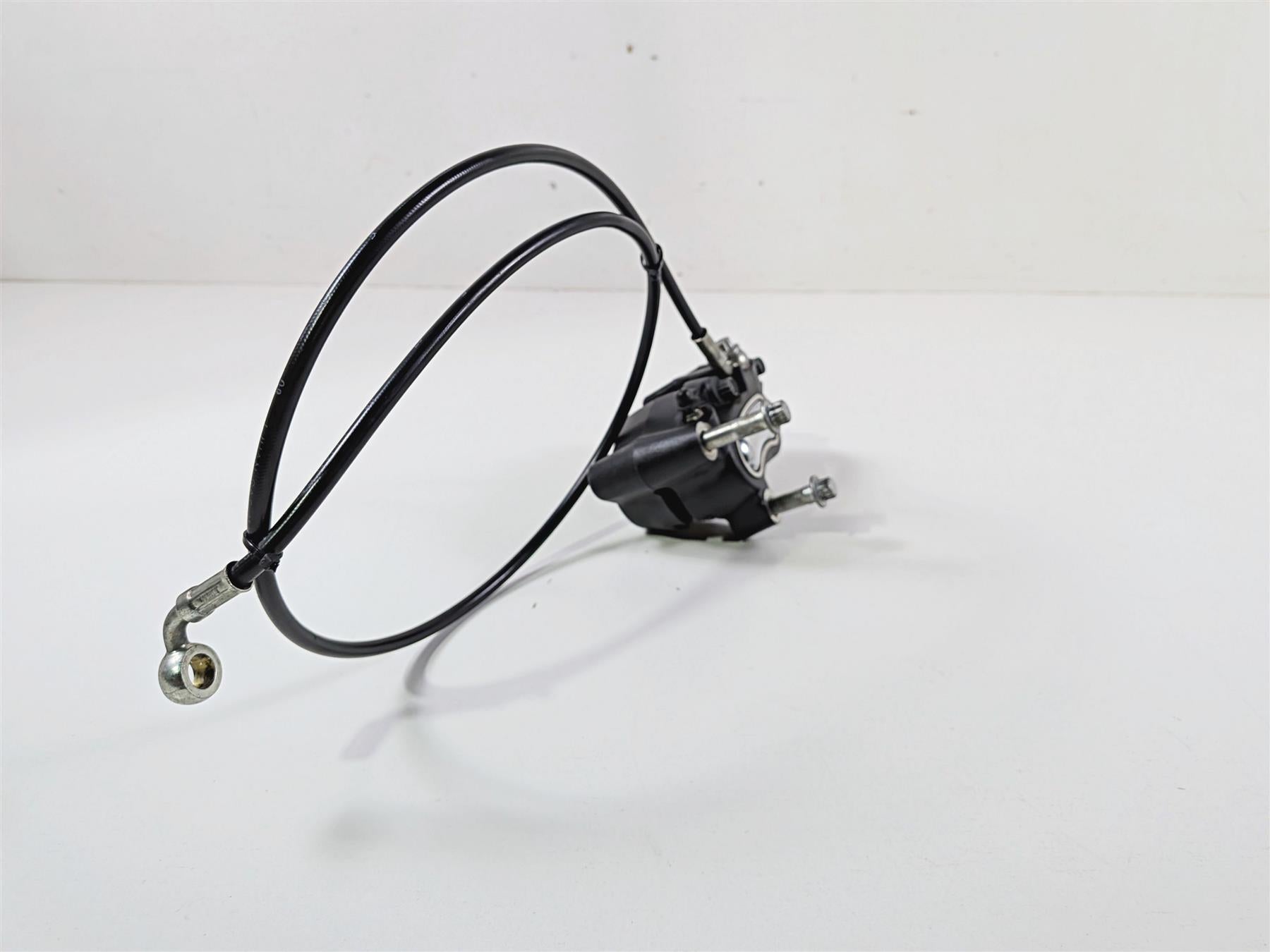 2009 Harley FXCWC Softail Rocker Front Brake Caliper + Line - Read 44464-08 {{ shop.shopifyCountryName }} - Mototech271