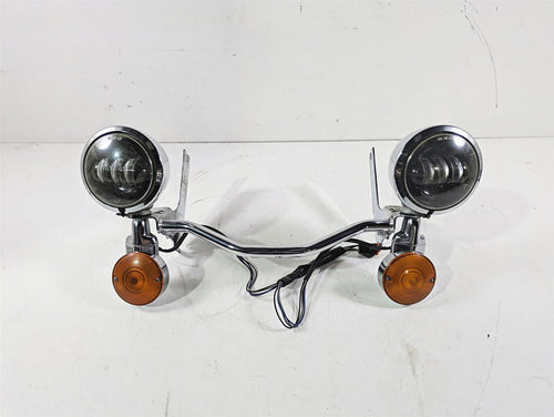 1996 Harley Touring FLHTCUI Electra Glide Blinker Spot Light Set - Read 68712-94 | Mototech271