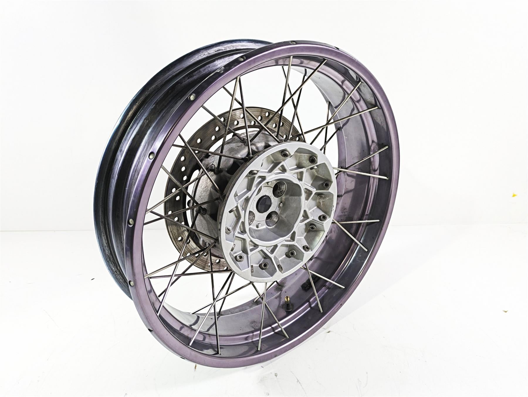2004 BMW R1150GS R21 Rear Wheel Rim 4x17 Behr ABS 36318563893 36317666543
