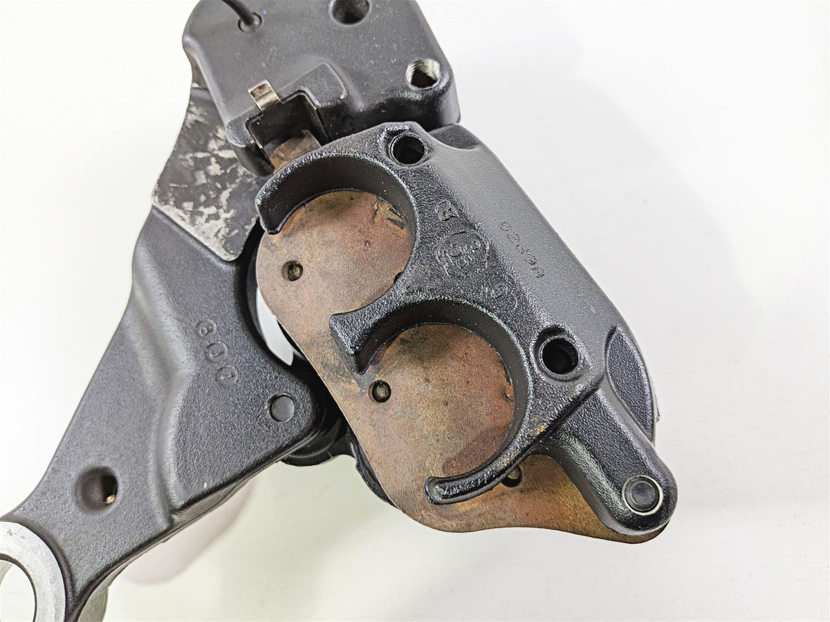 2009 Harley FXCWC Softail Rocker Rear Brake Caliper + Mount 40908-08 {{ shop.shopifyCountryName }} - Mototech271