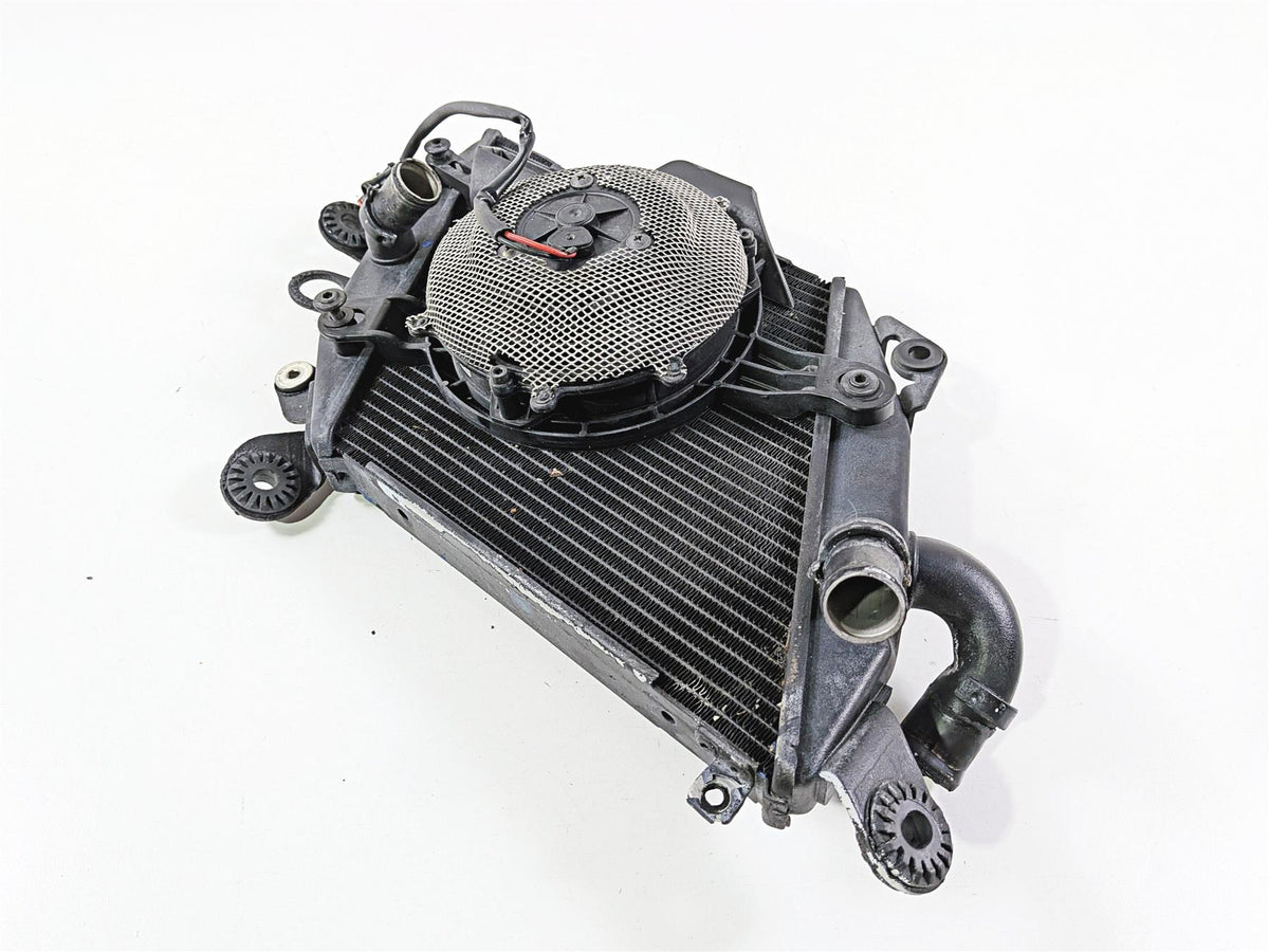 2015 Ducati Diavel Dark Left Coolant Radiator Fan Set 54840891B-Mototech271