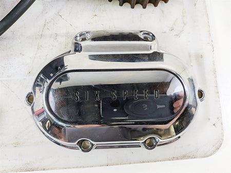 2012 Harley Softail FLSTF Fat Boy Transmission Gear Box Case Housing 34799-07 {{ shop.shopifyCountryName }} - Mototech271