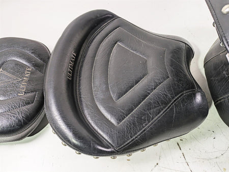 2002 Honda GL1500 CD Valkyrie Deluxe Ultimate Front Rear Lowrider Seat Saddle Set {{ shop.shopifyCountryName }} - Mototech271