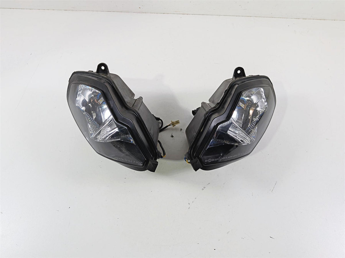 2008 Aprilia RSVR 1000 Factory Headlight Head Light Lamp Set AP8127152 AP8127283 {{ shop.shopifyCountryName }} - Mototech271