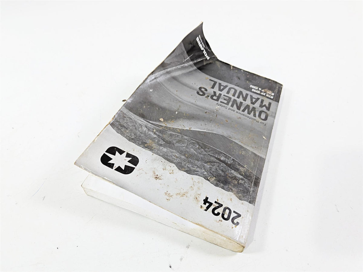 2024 Polaris RZR XP 1000 Sport Owners Manual Book Guide 9941362 {{ shop.shopifyCountryName }} - Mototech271