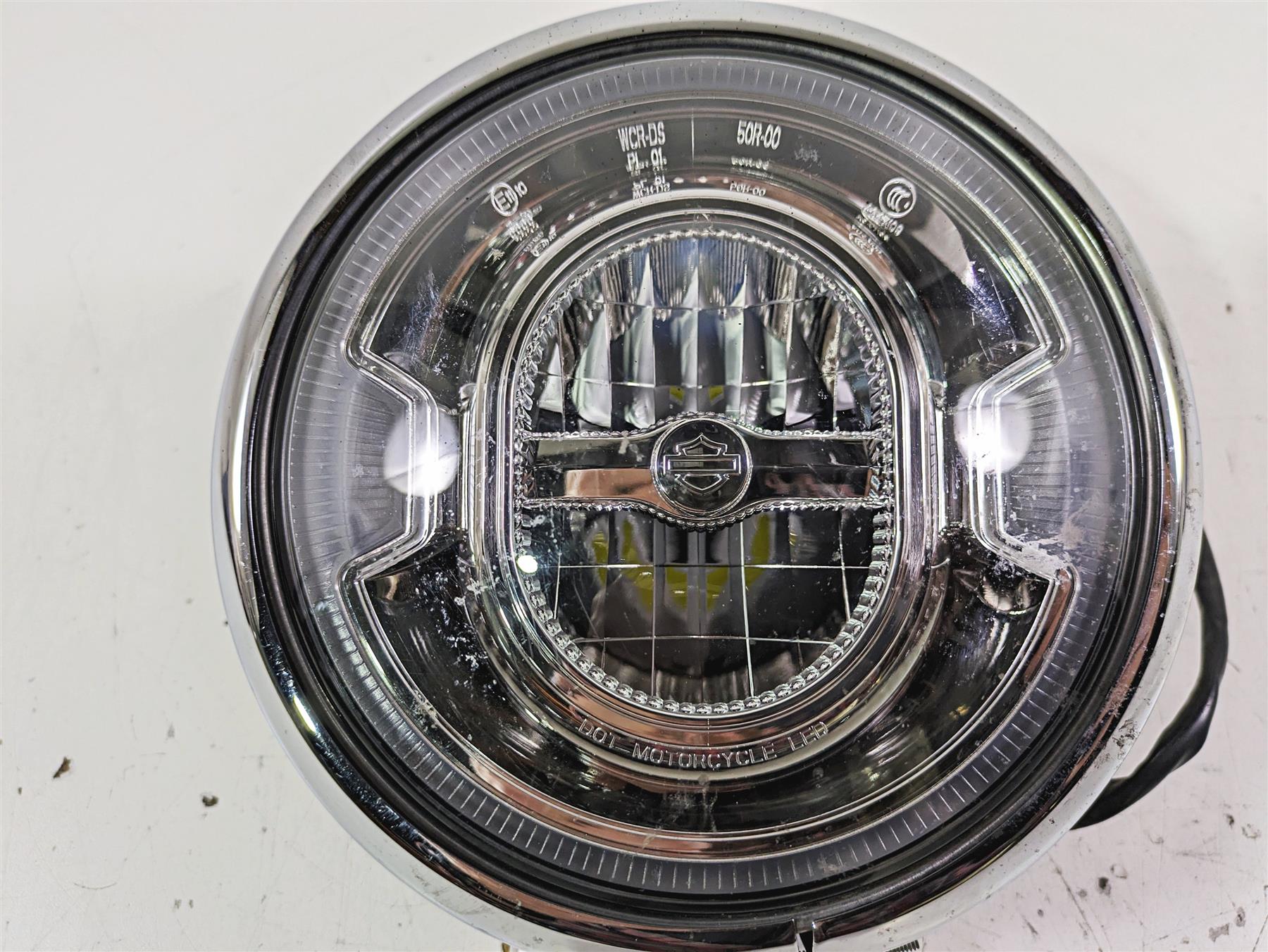 2021 Harley Softail FLSL Slim Headlight Head Light Lamp 67700320A 67700347 {{ shop.shopifyCountryName }} - Mototech271