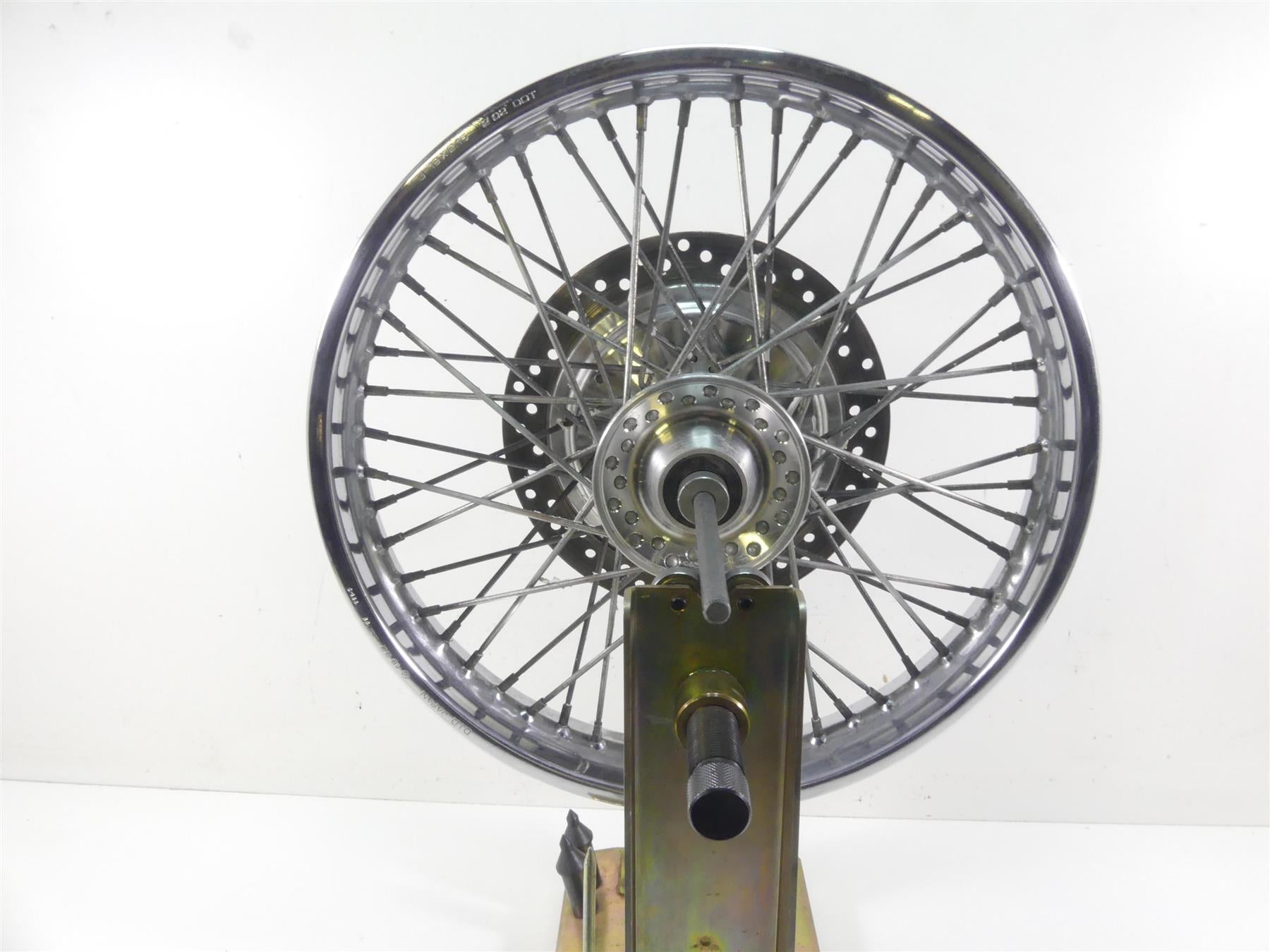 2003 Honda VT750 DC Shadow Spirit Front 19x2.15 Wheel Rim - Read 44650-MCL-020 {{ shop.shopifyCountryName }} - Mototech271