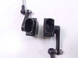 2017 BMW R1200GS GSW K50 Front Rear Height Leveling Level Sensor Set 37146870000