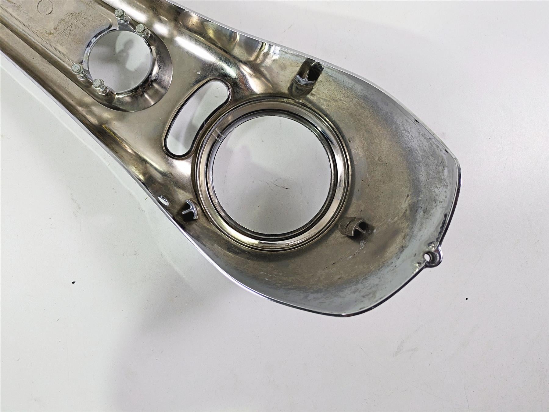2004 Harley Softail FXSTDI Deuce Tank Chrome Dash Console Cover 71439-00 {{ shop.shopifyCountryName }} - Mototech271