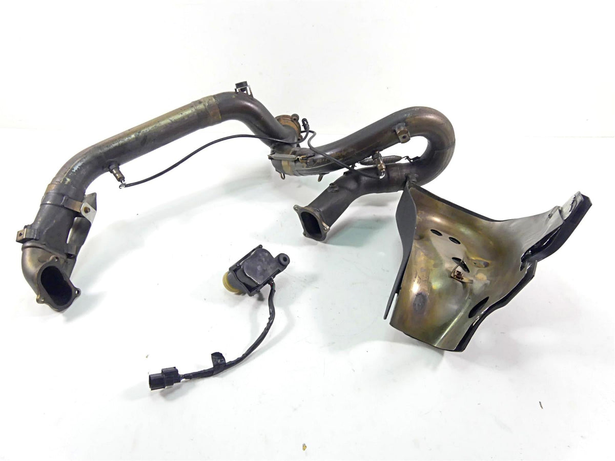 2012 Ducati Panigale 1199S Stock Exhaust Header & Servo Set 57113002C {{ shop.shopifyCountryName }} - Mototech271