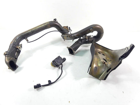 2012 Ducati Panigale 1199S Stock Exhaust Header & Servo Set 57113002C {{ shop.shopifyCountryName }} - Mototech271