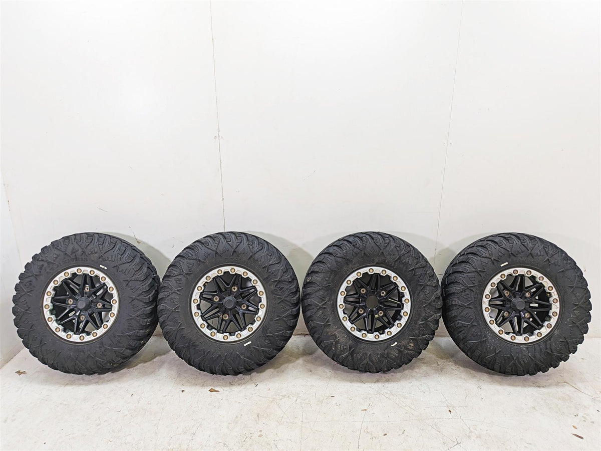 2022 Kawasaki Teryx KRX KRF 1000 SE 15x8 Front Rear Wheel Ocelot Aurora Tire Set 49058-0729-397 {{ shop.shopifyCountryName }} - Mototech271