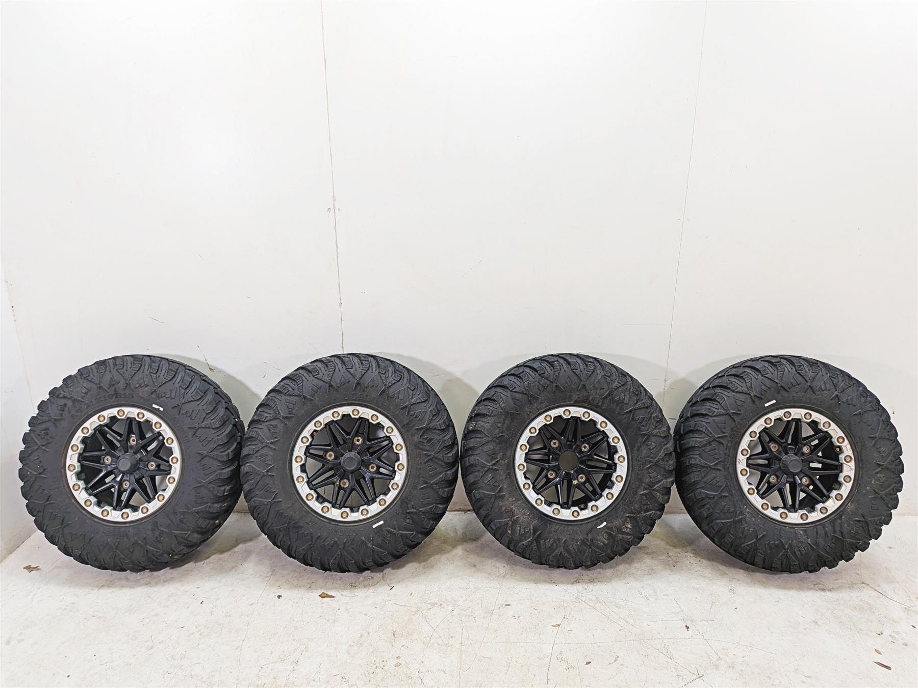 2022 Kawasaki Teryx KRX KRF 1000 SE 15x8 Front Rear Wheel Ocelot Aurora Tire Set 49058-0729-397 {{ shop.shopifyCountryName }} - Mototech271
