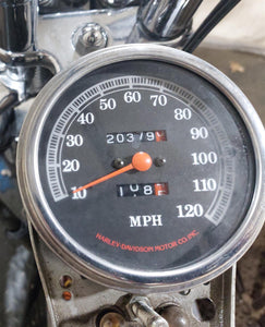 1993 Harley FXSTS Softail Springer Speedometer Gauge Instrument - 20K 67011-91 | Mototech271
