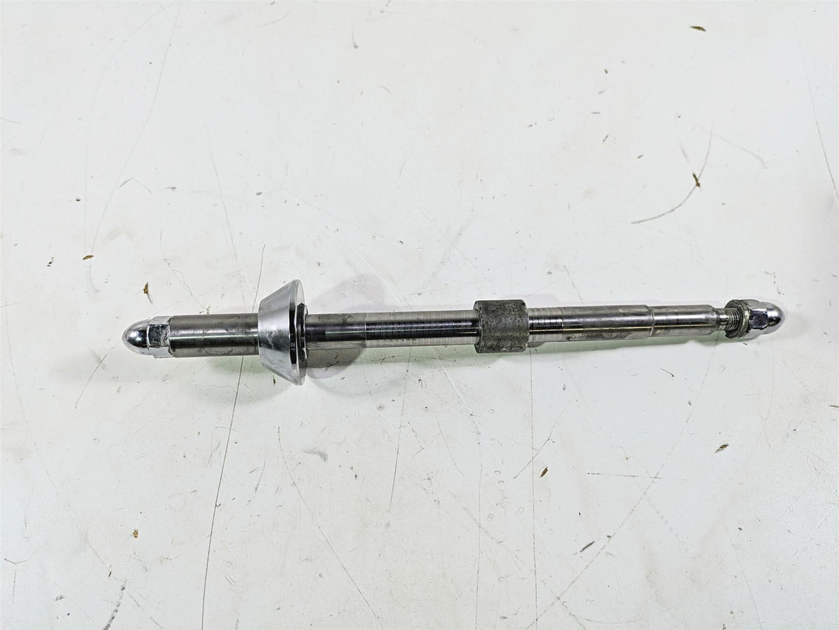 2003 Harley Softail FXSTDI Deuce 100th Front Axle Wheel Spindle 43354-00 {{ shop.shopifyCountryName }} - Mototech271
