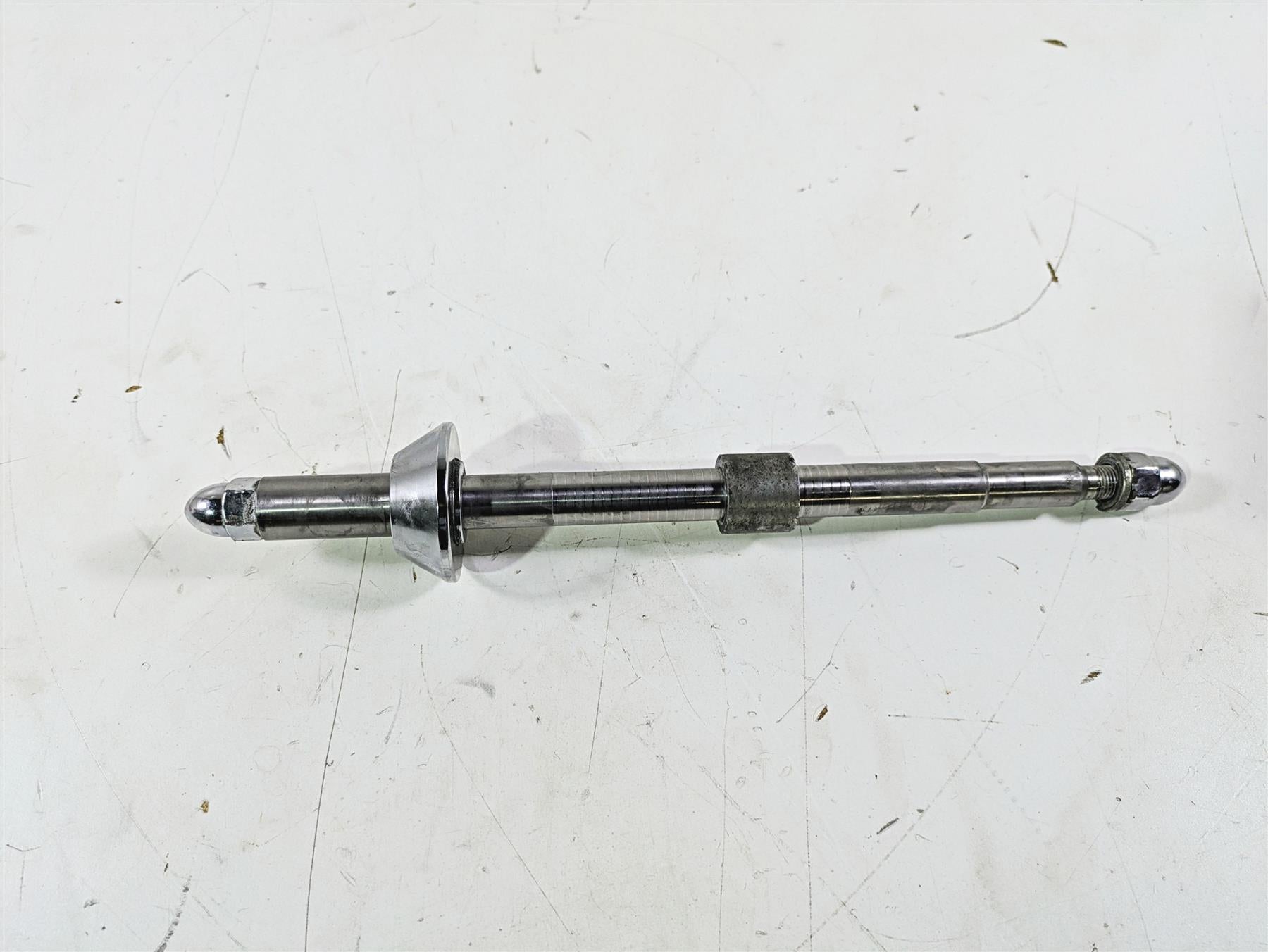 2003 Harley Softail FXSTDI Deuce 100th Front Axle Wheel Spindle 43354-00 {{ shop.shopifyCountryName }} - Mototech271