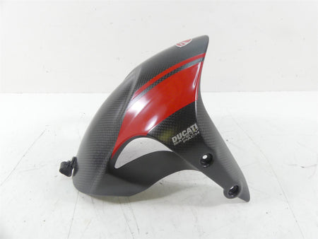 2015 Ducati Diavel Carbon Red Front Fiber Fender Tire Hugger Mud Guard 56420971A {{ shop.shopifyCountryName }} - Mototech271