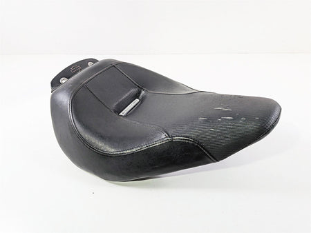 2014 Harley FXSB Softail Breakout Front Driver Seat Saddle 52000096-Mototech271