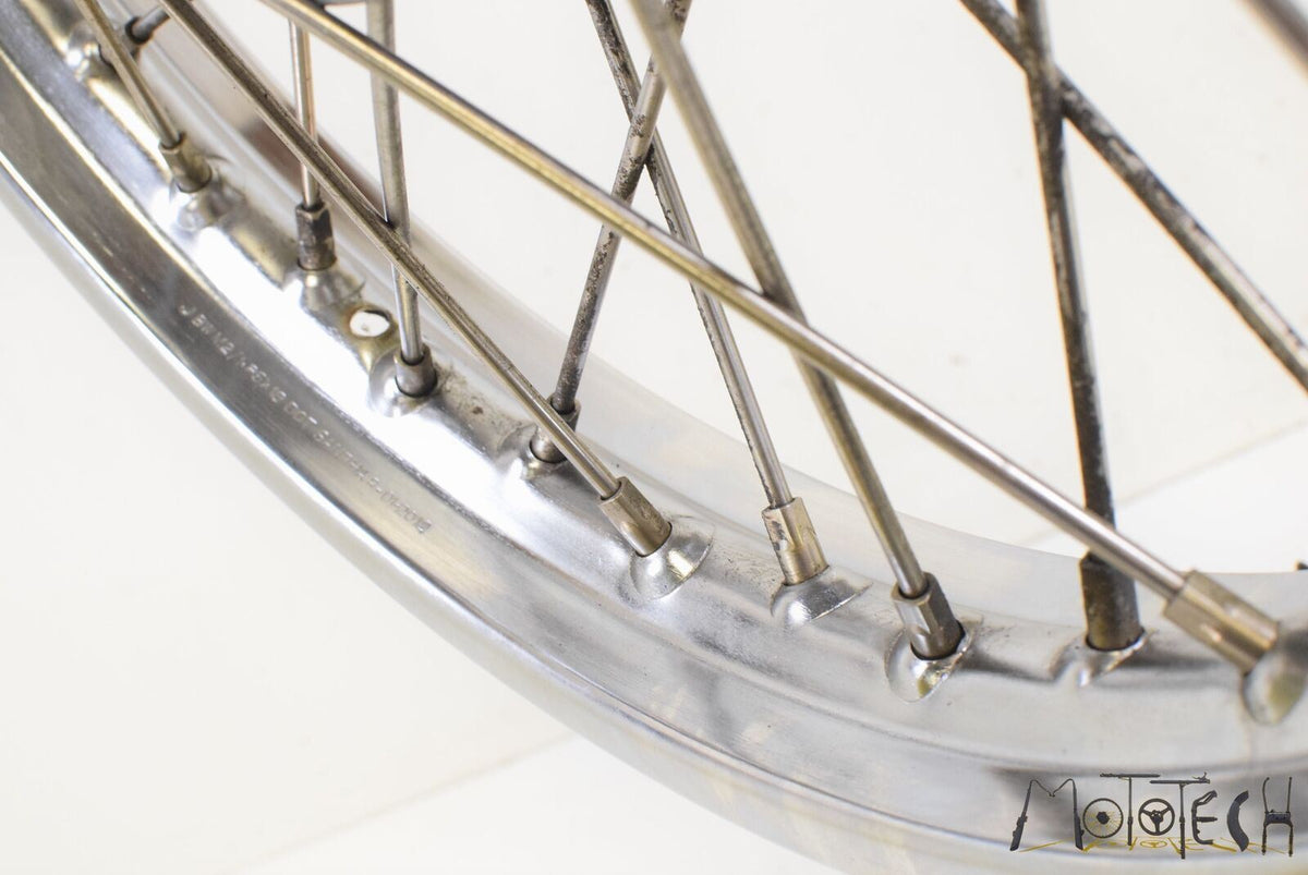 2012 Royal Enfield Bullet Classic C5 STRAIGHT Rear Wheel Rim 1.85x19 170547 {{ shop.shopifyCountryName }} - Mototech271