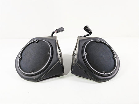 2011 Harley Touring FLHTCU CVO Electra Glide Trunk Speakers 76301-08A 76284-08A-Mototech271