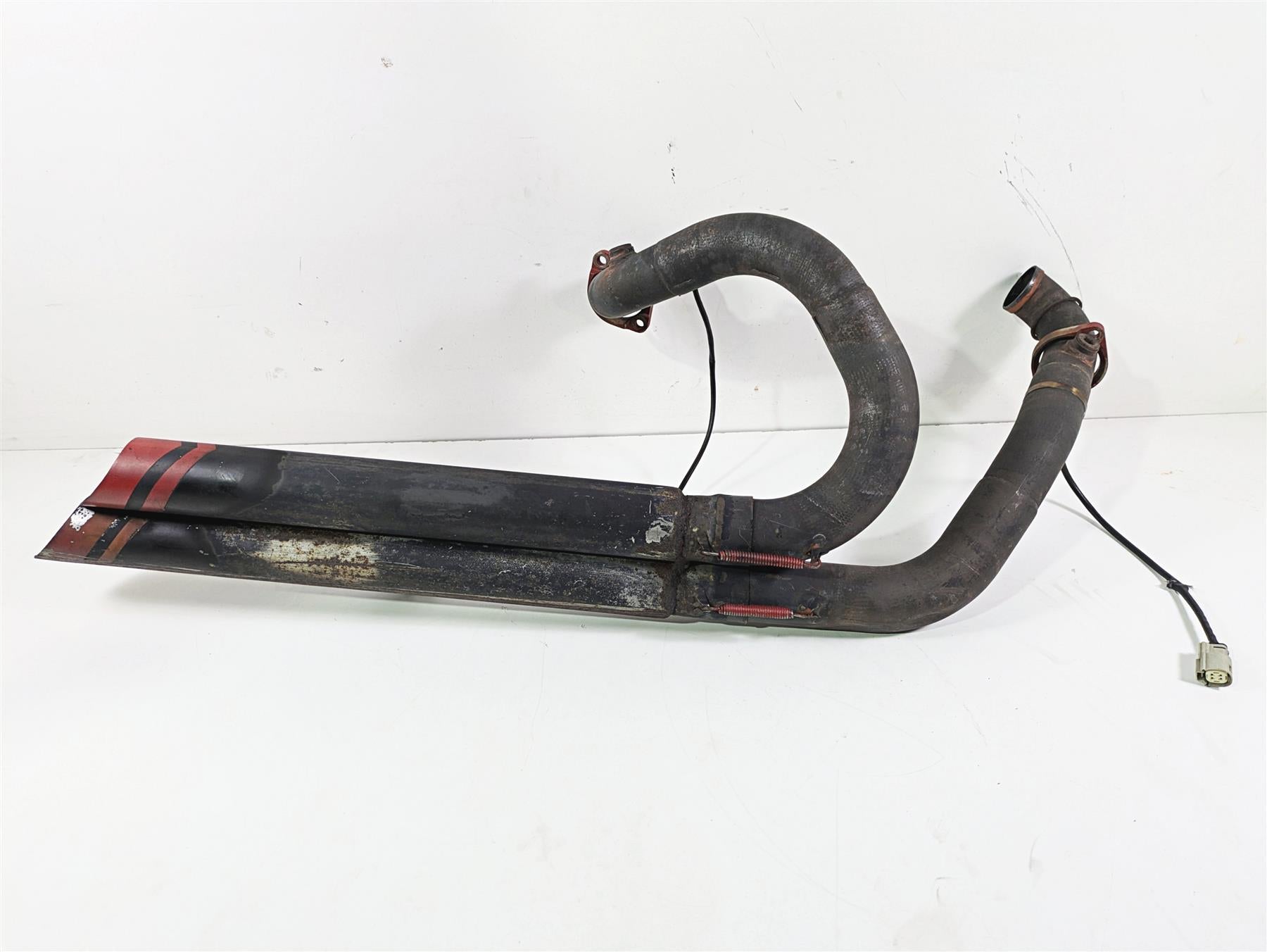 2016 Harley VRSCDX Night Rod 2 into 2 Selfmade Exhaust Pipe Header System | Mototech271