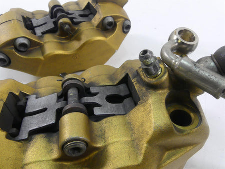 2006 Triumph Daytona 675 Front Nissin 108mm Brake Caliper Set T2021220 T2021230 {{ shop.shopifyCountryName }} - Mototech271