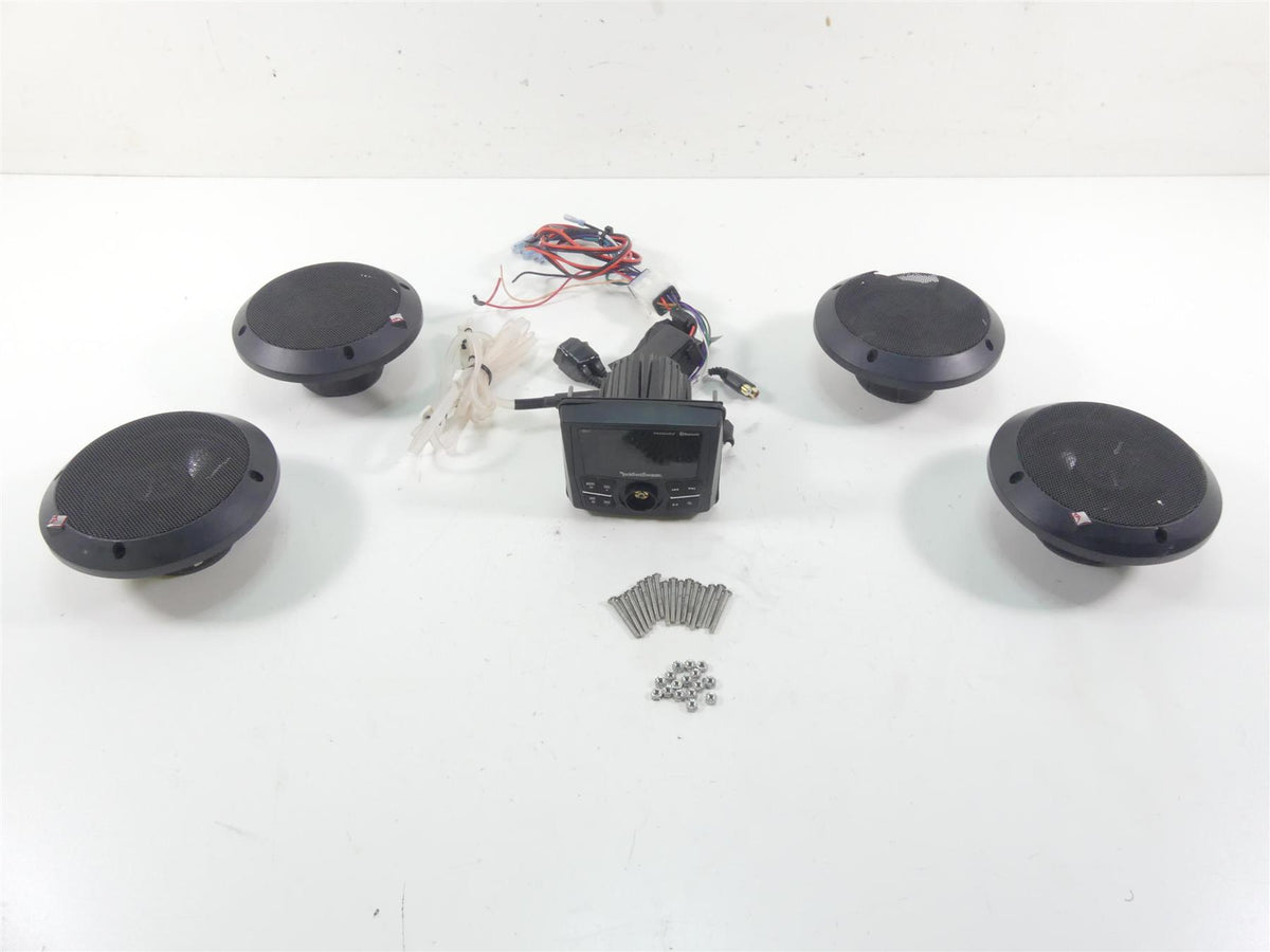 2005 Harley Touring FLHRSI Road King Rockford Radio Speaker Set -For Parts PMX-2 {{ shop.shopifyCountryName }} - Mototech271