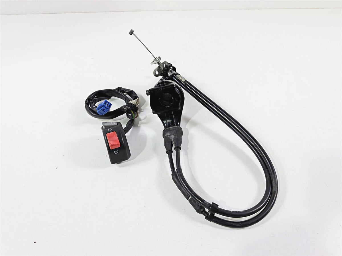 2008 Yamaha YZF R1 RN19 Right Hand Control Switch & Throttle Grip 4C8-83975-00 {{ shop.shopifyCountryName }} - Mototech271