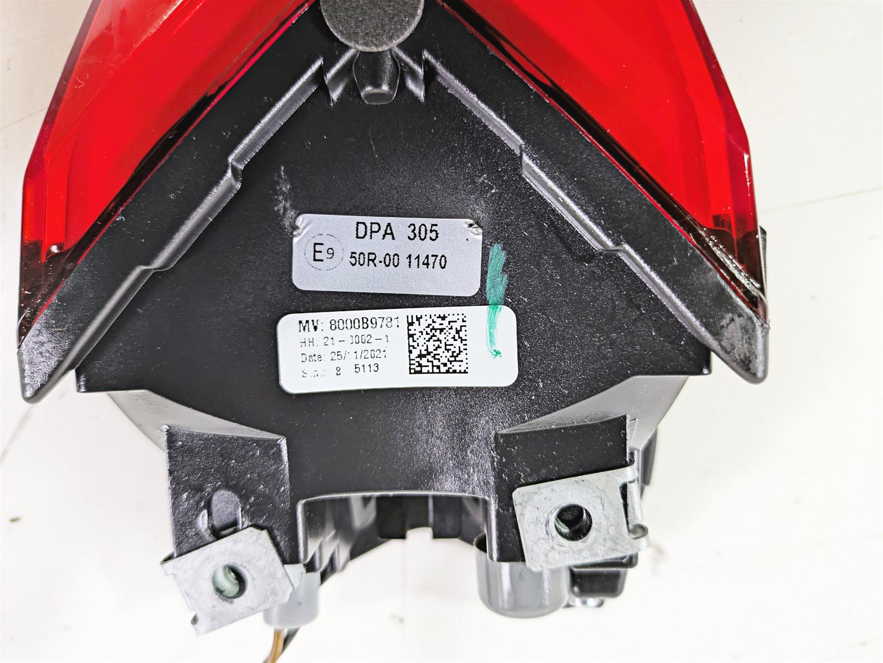 2022 MV Agusta F3 800 Rosso Taillight Tail Light Lamp Lens 8000B9781 {{ shop.shopifyCountryName }} - Mototech271