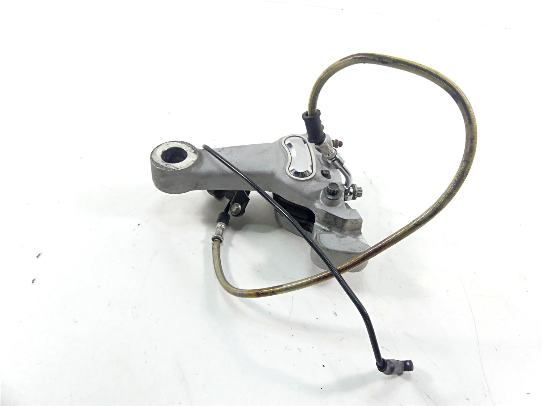 2005 Harley VRSCSE CVO V-Rod Rear Brake Caliper & Line 44681-05 {{ shop.shopifyCountryName }} - Mototech271