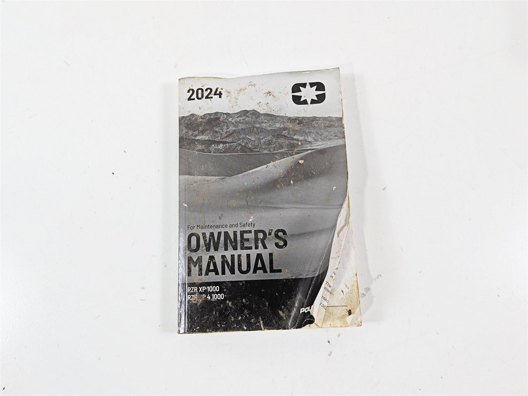 2024 Polaris RZR XP 1000 Sport Owners Manual Book Guide 9941362 {{ shop.shopifyCountryName }} - Mototech271